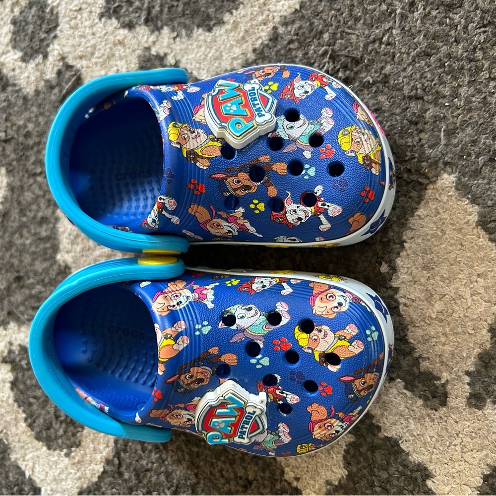 Paw Patrol Kids Crocs - Blue - Picture 5 of 6